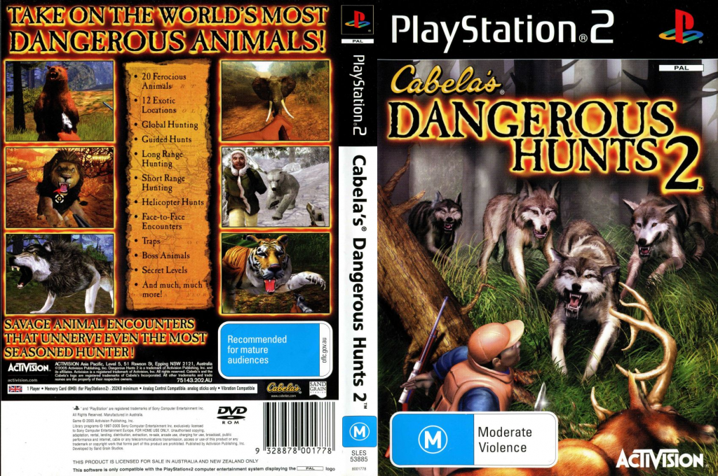 Cabela's Dangerous Hunts 2 — box-texture (AU)