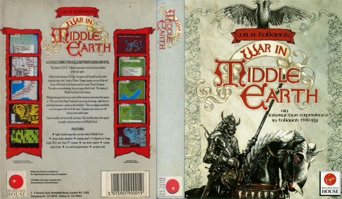 War in Middle Earth — box-texture (EU)