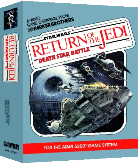 Star Wars - Return of the Jedi - Death Star Battle — box-3D (US)