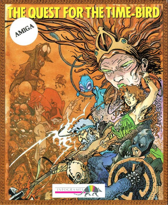 Quete de l'Oiseau du Temps, La box art