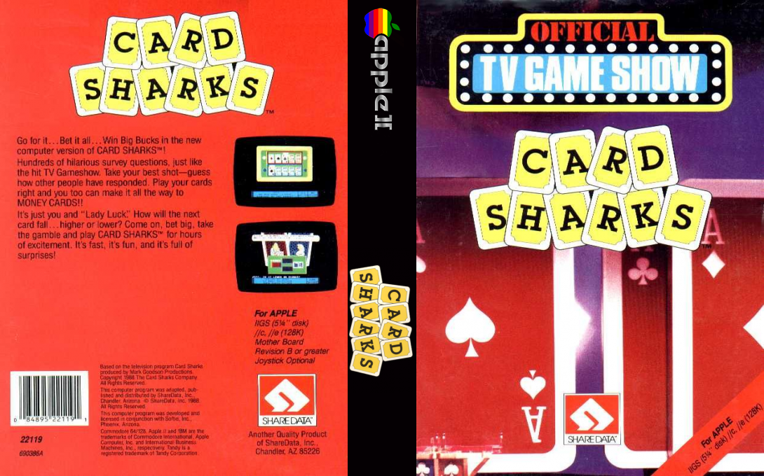 Card Sharks — box-texture (US)