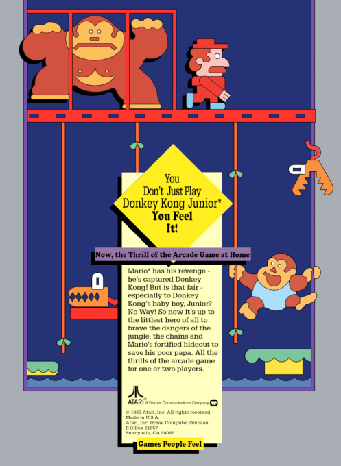 Donkey Kong Junior — box-2D-back (WOR)