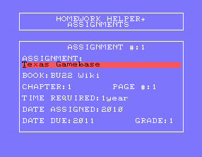 Homework Helper — ss (WOR)