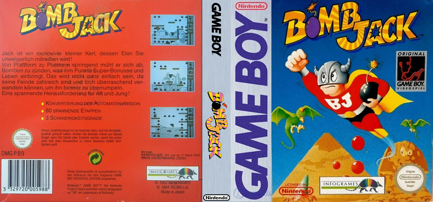 Bomb Jack — box-texture (DE)