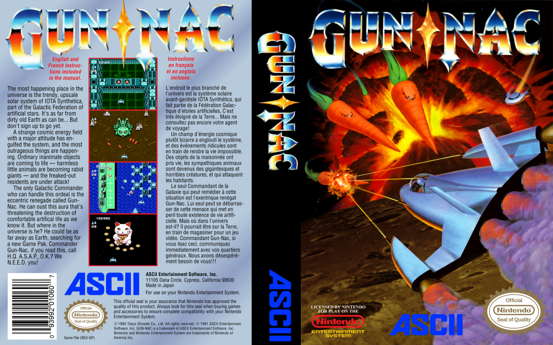 Gun Nac — box-texture (US)