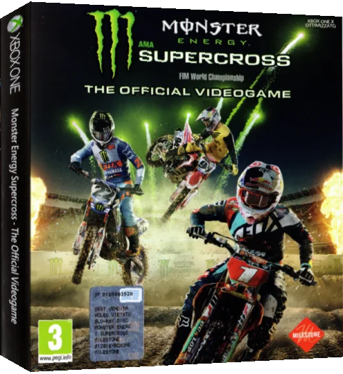 Monster Energy Supercross: The Official Videogame — box-3D (IT)