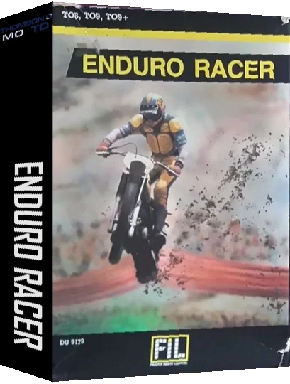 Enduro Racer — box-3D (EU)