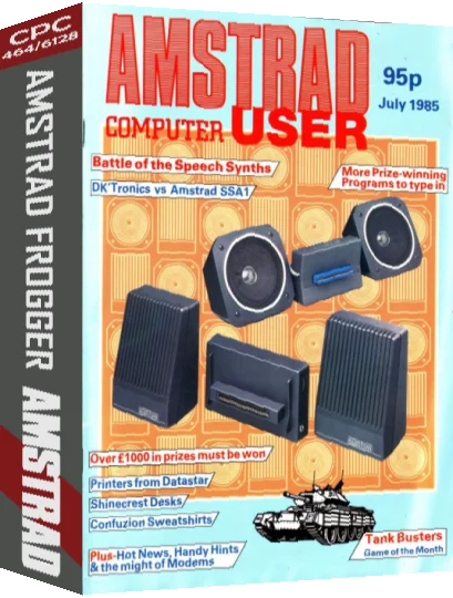 Amstrad Frogger — box-3D (EU)