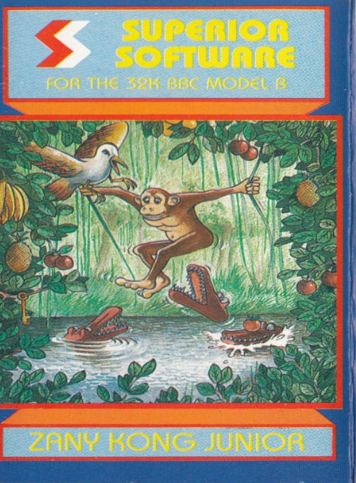 Zany Kong Junior box art