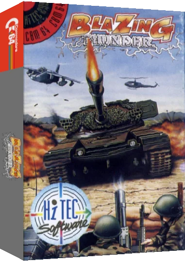 Blazing Thunder — box-3D (EU)
