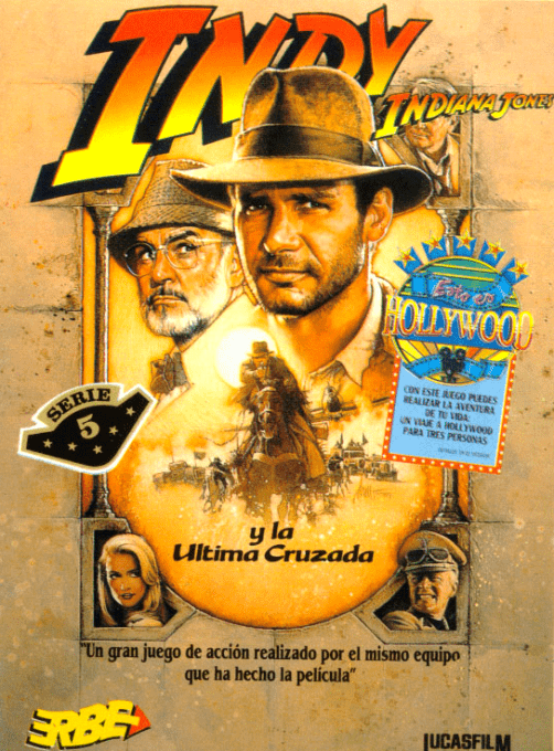 Indiana Jones And The Last Crusade - The Action Game — box-2D (SP)