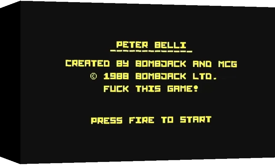 Peter Belli — box-3D (WOR)
