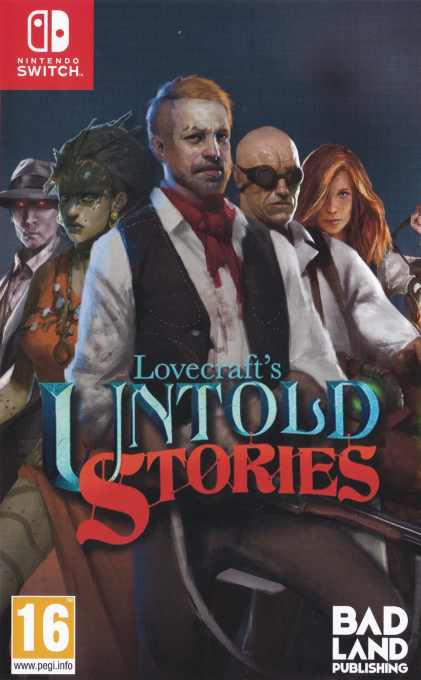 Lovecraft's Untold Stories box art
