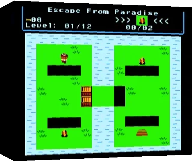 Escape from Paradise — box-3D (WOR)