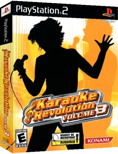 Karaoke Revolution Volume 3 — box-3D (US)