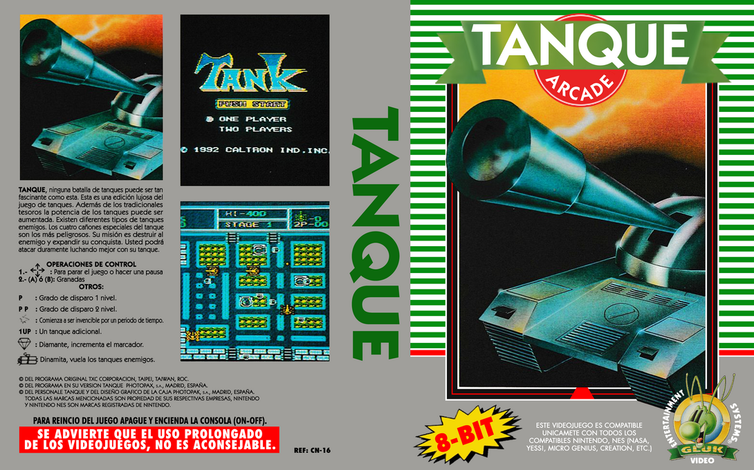 Tanque — box-texture (SP)
