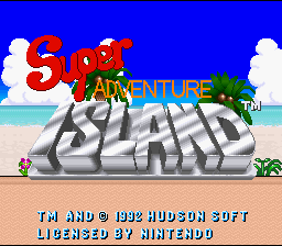 Super Adventure Island — sstitle (WOR)