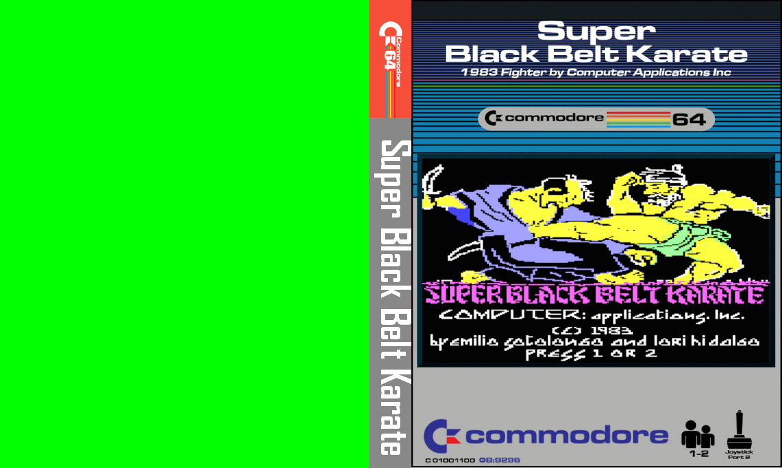 Super Black Belt Karate — box-texture (CUS)