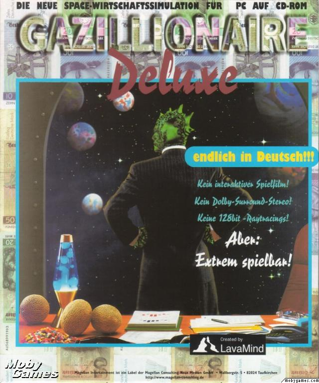 Gazillionaire Deluxe box art