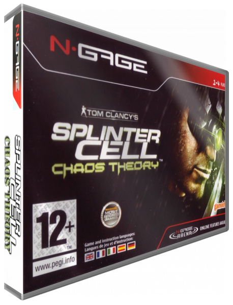 Tom Clancy's Splinter Cell - Chaos Theory — box-3D (EU)