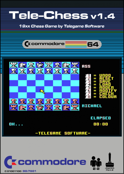 Tele-Chess 64 box art