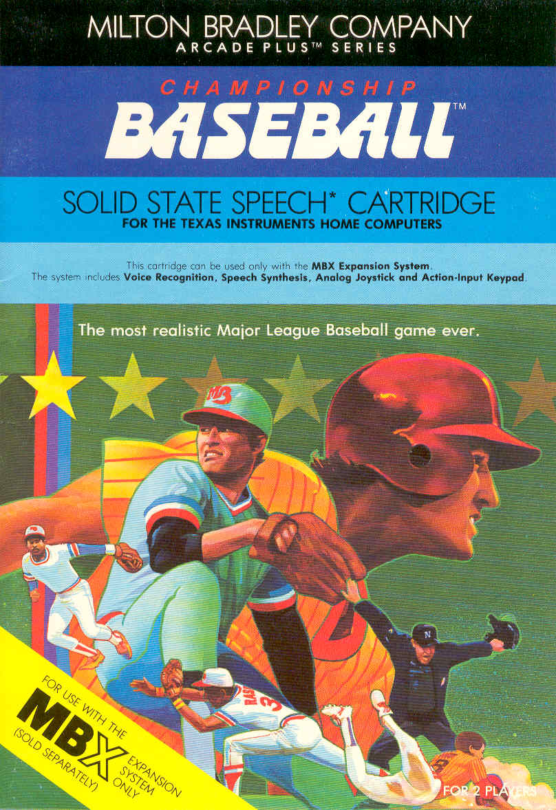 Championship Baseball box art