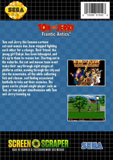 Tom And Jerry - Frantic Antics — box-2D-back (SS)
