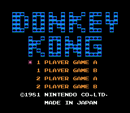 Donkey Kong — sstitle (WOR)