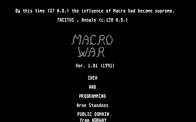 Macro War — sstitle (WOR)