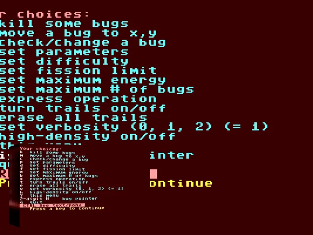 Darwin's Bugs — mixrbv2 (WOR)