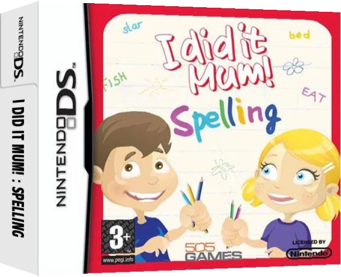 I Did It Mum! - Spelling — box-3D (EU)