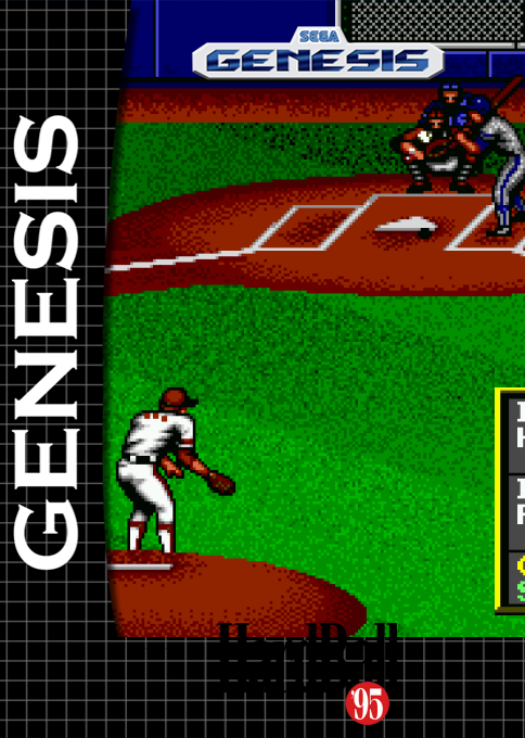 Hardball '95 — box-2D (SS)