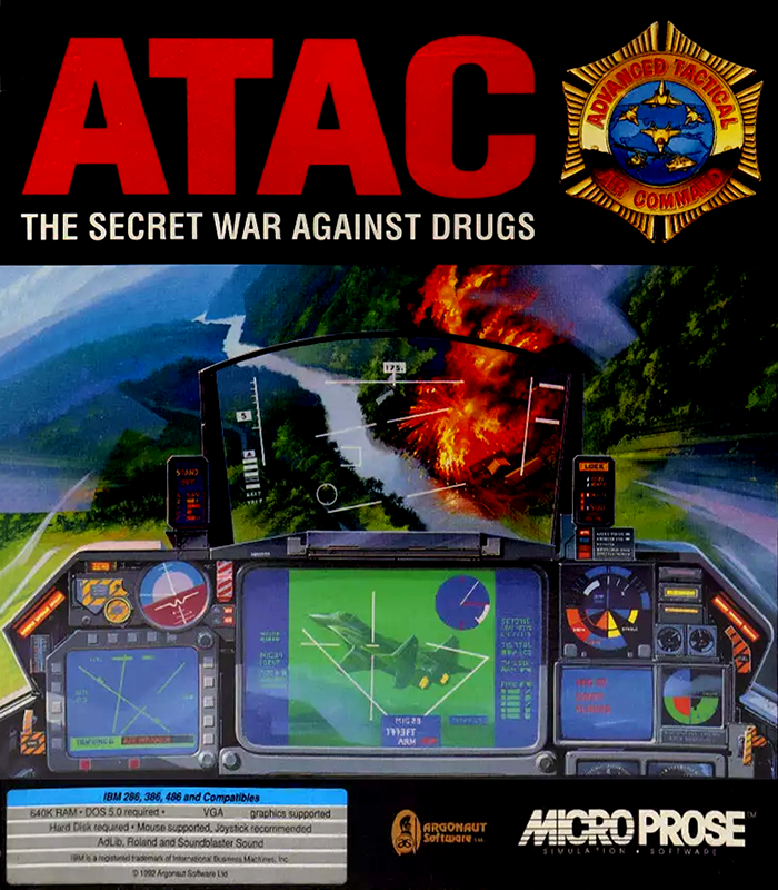 Atac - The Secret War Against Drugs — box-2D (EU)