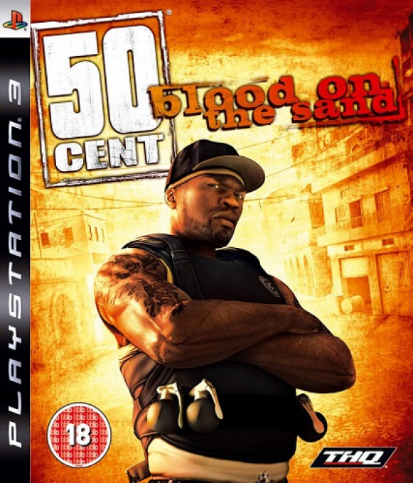50 Cent - Blood on the Sand — box-2D (EU)