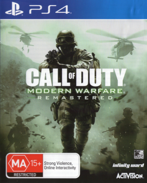 Call of Duty - Modern Warfare - Remastered box art