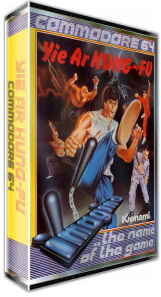 Yie Ar Kung-Fu — box-3D (EU)
