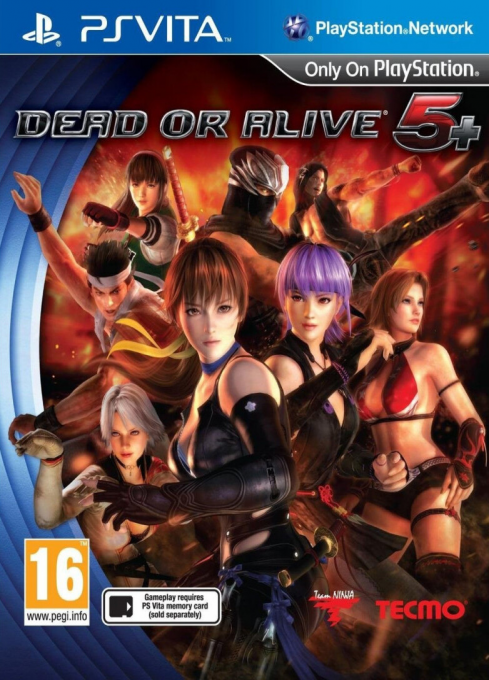 Dead Or Alive 5 Plus — box-2D (EU)