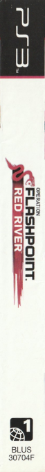 Operation Flashpoint - Red River — box-2D-side (CA)