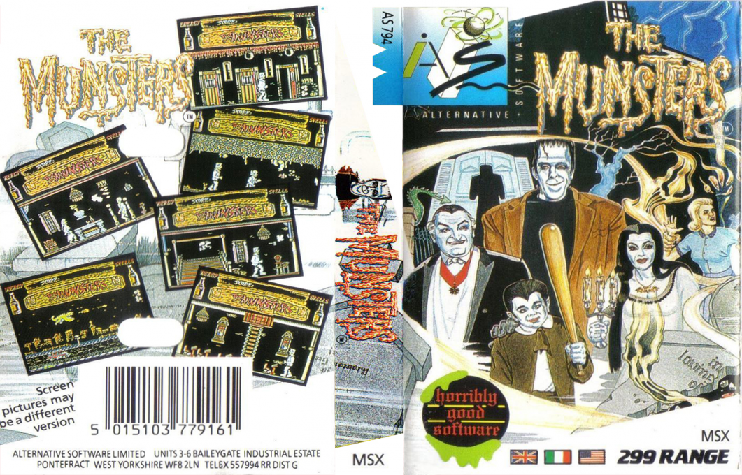 Munsters, The — box-texture (EU)