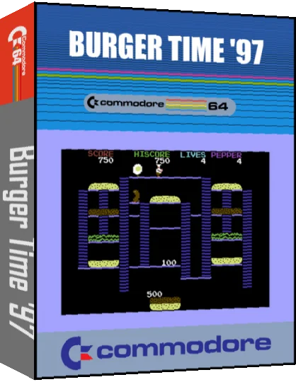 Burger Time '97 — box-3D (CUS)