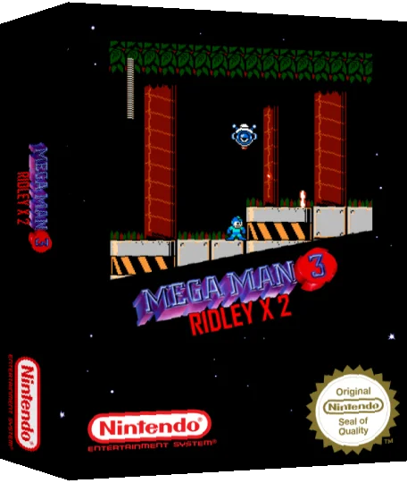 MegaMan III : Ridley X 2 — box-3D (SS)