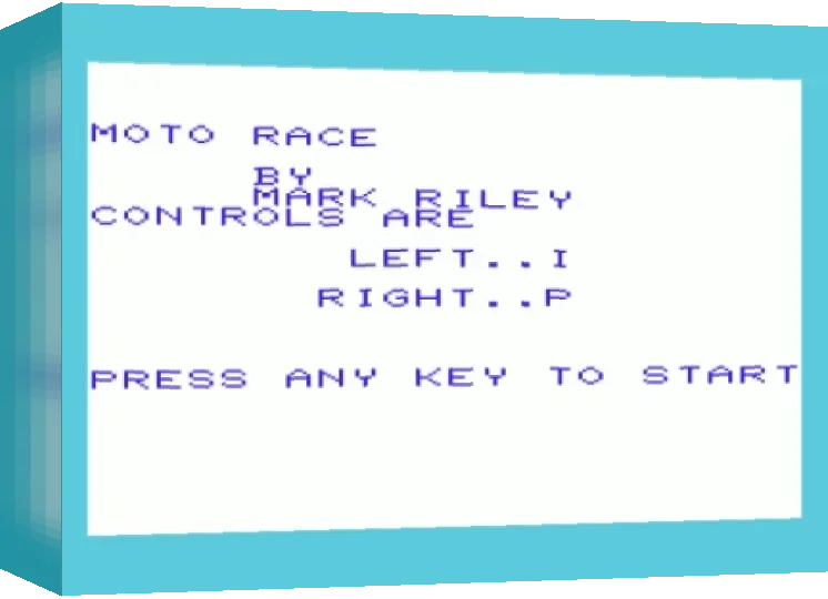 Moto Race — box-3D (WOR)