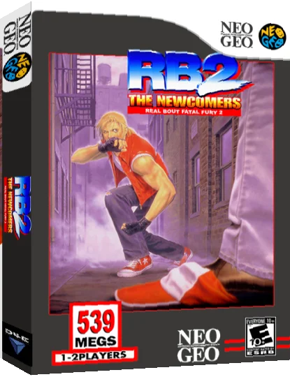 Real Bout Fatal Fury 2 - The Newcomers — box-3D (US)