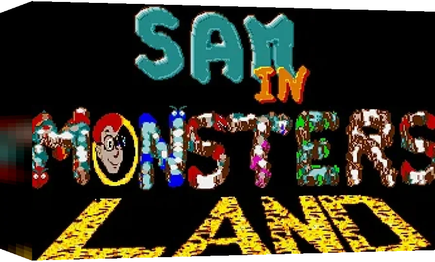 Sam In Monster's Land — box-3D (WOR)
