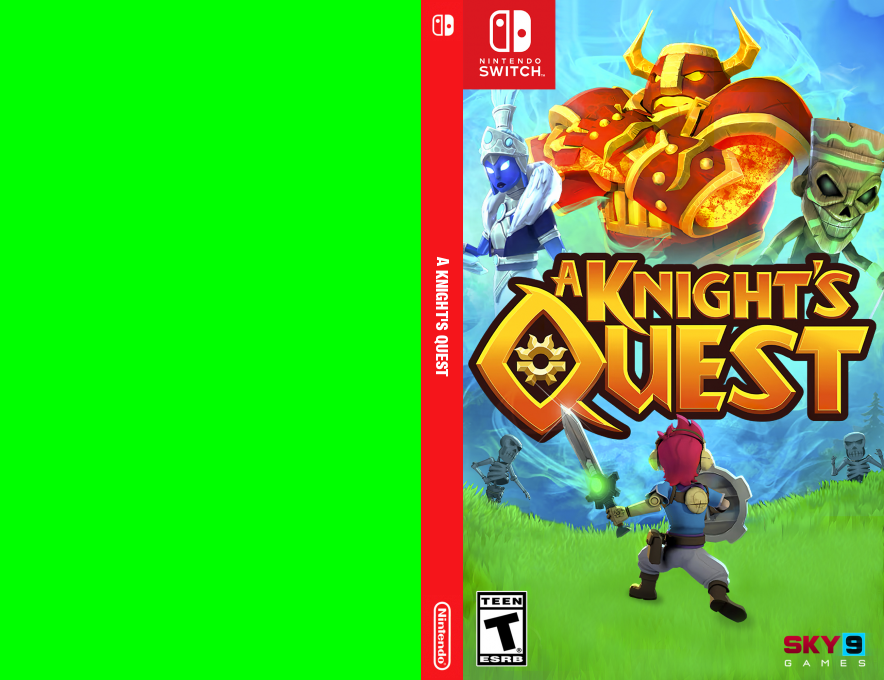 A Knight's Quest — box-texture (US)