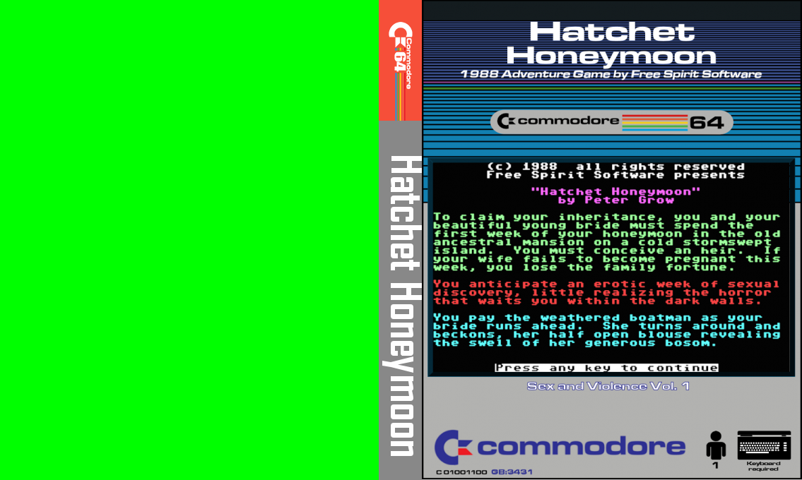 Hatchet Honeymoon — box-texture (CUS)