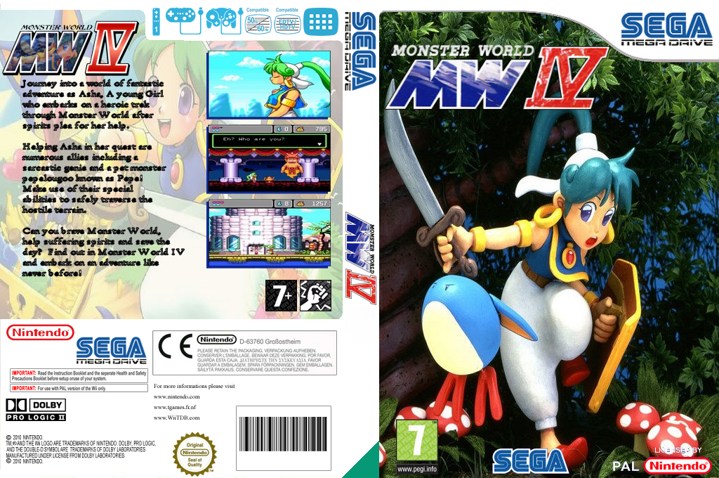 Monster World 4 — box-texture (EU)