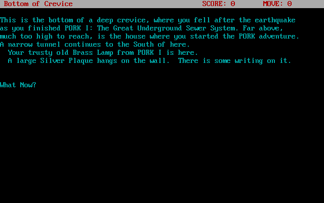 Pork II : The Gizzard Of Showbiz — ss (WOR)