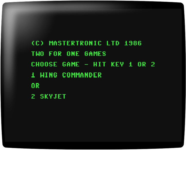 Wing Commander & Sky Jet — mixrbv1 (WOR)