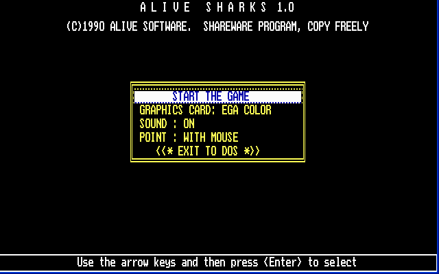 Alive Sharks — sstitle (WOR)